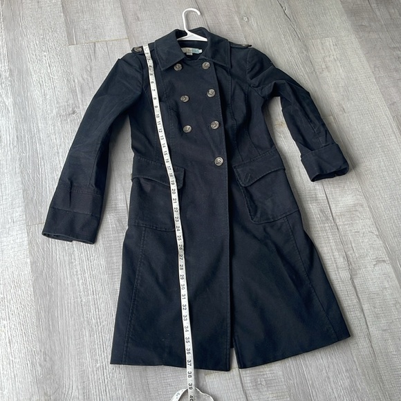 Boden Black Double-Breasted Coat - Picture 10 of 16